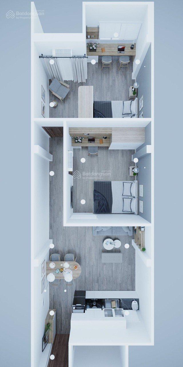 Cho thuê CH 2PN balcon full NT MGR 75m2 Hoàng Diệu Quận 4 kế bên Quận 1, phố đi bộ Cho thuê CH 2PN balcon full NT MGR 75m2 Hoàng Diệu Quận 4 kế bên Quận 1, phố đi bộ