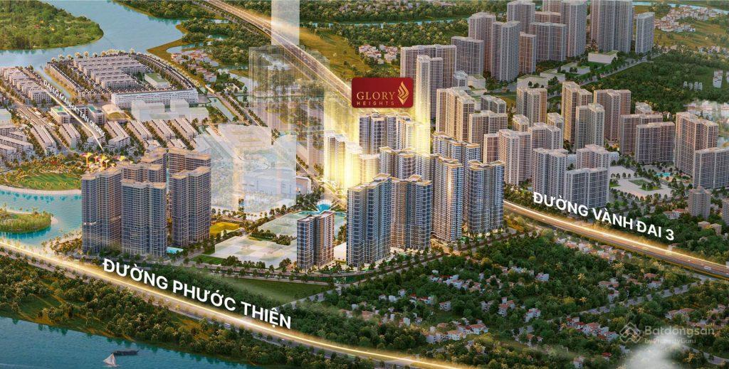 Gấp, chủ cần bán gấp căn 2PN Glory Heights view Tây - Bắc, giá chỉ 3.160 tỷ, TT giãn