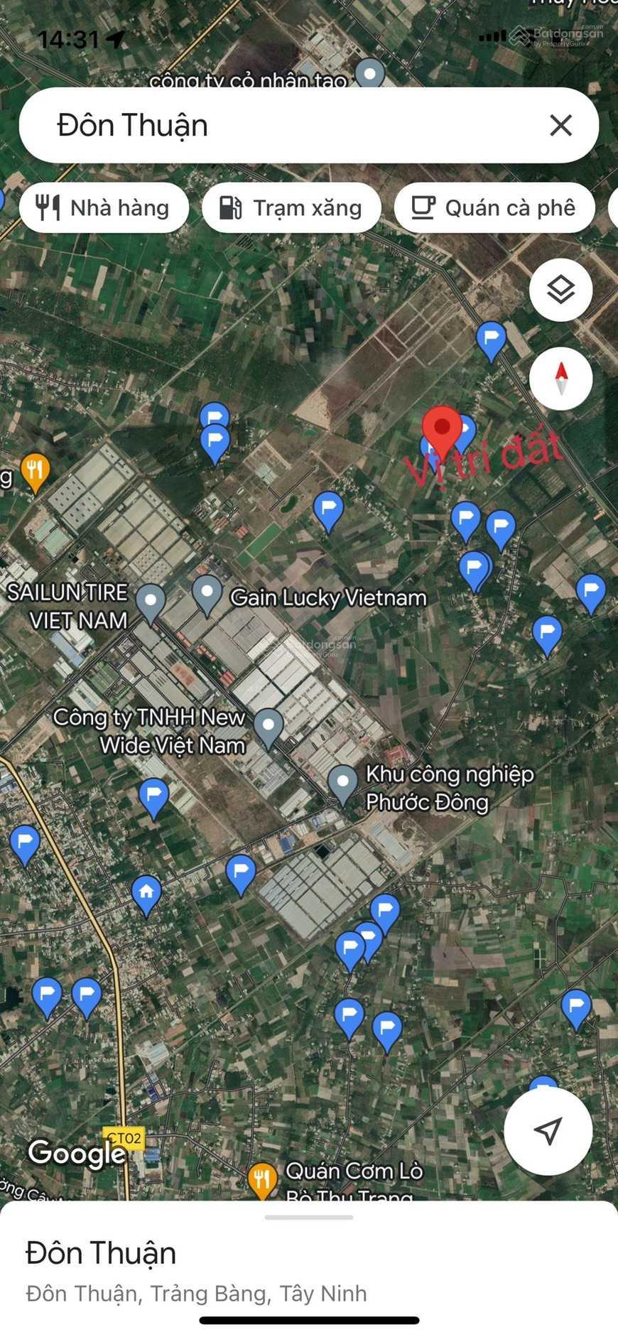 Đất hai mặt tiền 10x100m tại Đôn Thuận Trảng Bàng Tây Ninh. Chỉ 850 triệu