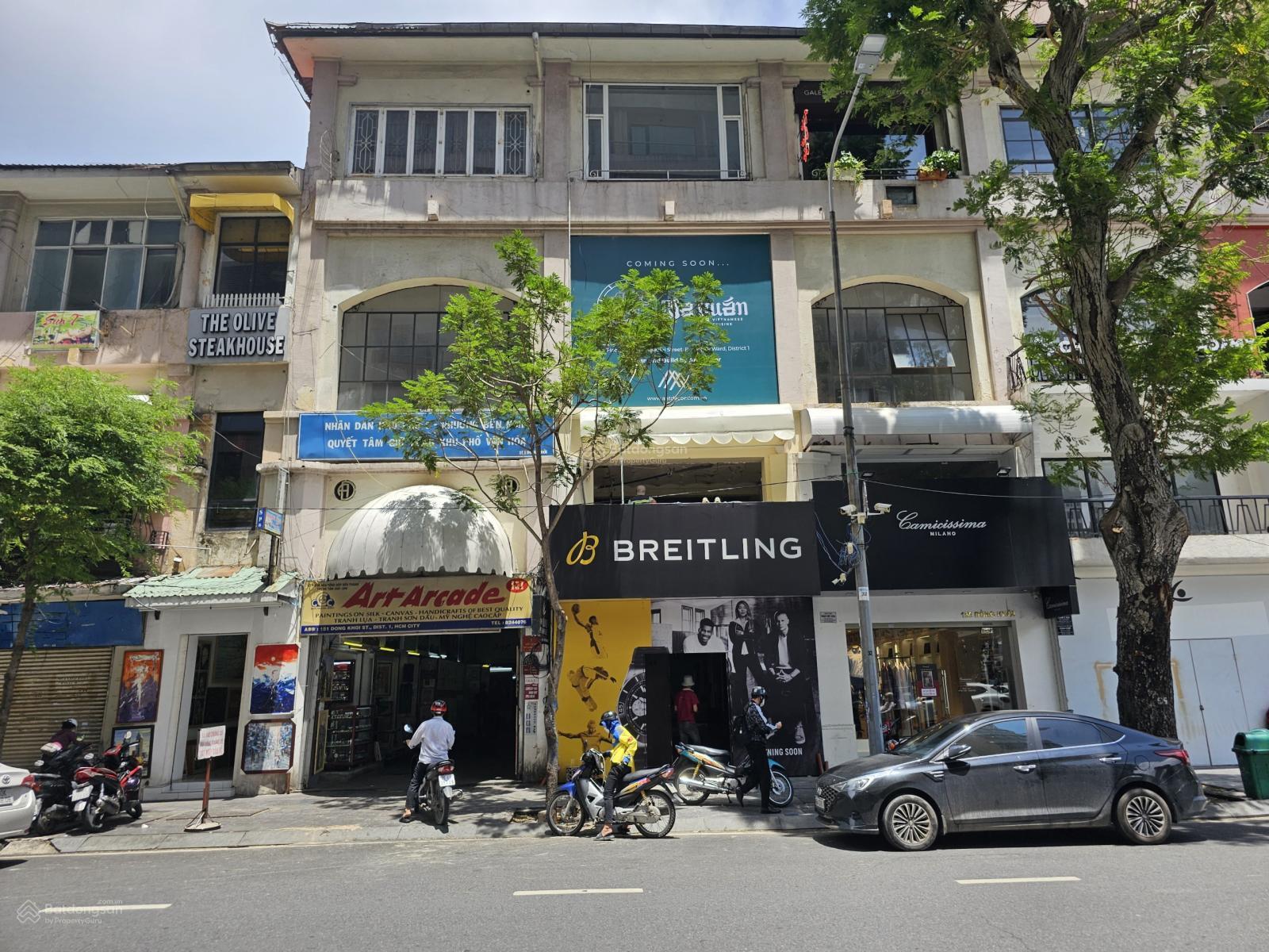 Cho thuê nhà mặt tiền số 149 Đồng Khởi, Quận 1, DT: 4X20m, 1 trệt 1 lầu, DTSD: 160m2