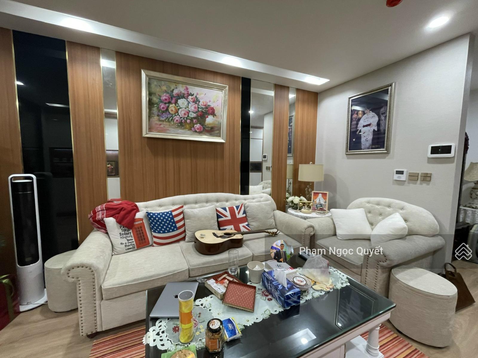(Giá thật) chính chủ bán căn 113m2 3PN + 2WC tầng trung full nội thất, giá 11,5 tỷ CC Vinata Tower