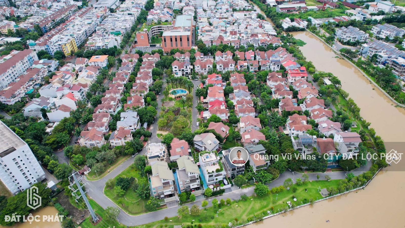 Bán 06 biệt thự Nam Phú Villas Trần Trọng Cung Q7, DT 12x24m (288m2), giá 31,5 tỷ/căn 0901 294 ***