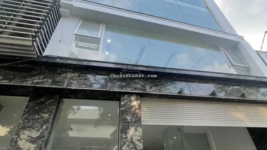 Cho thuê tòa nhà cực đẹp mới tinh mặt phố Khuất Duy Tiến: 135m2, 1 hầm, 8 nổi