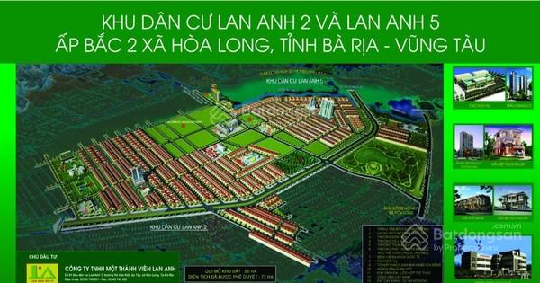 Bán nhanh 1,2 lô lan anh giá ngập sâu, đất Lan Anh Hoà Long, Bà Rịa