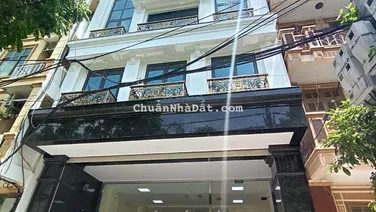 Cho thuê nhà MP Hà Cầu, Hà Đông. DT 130m2, MT 8,5m, 7 tầng, 1 hầm, thông sàn, thang máy, 110tr/th