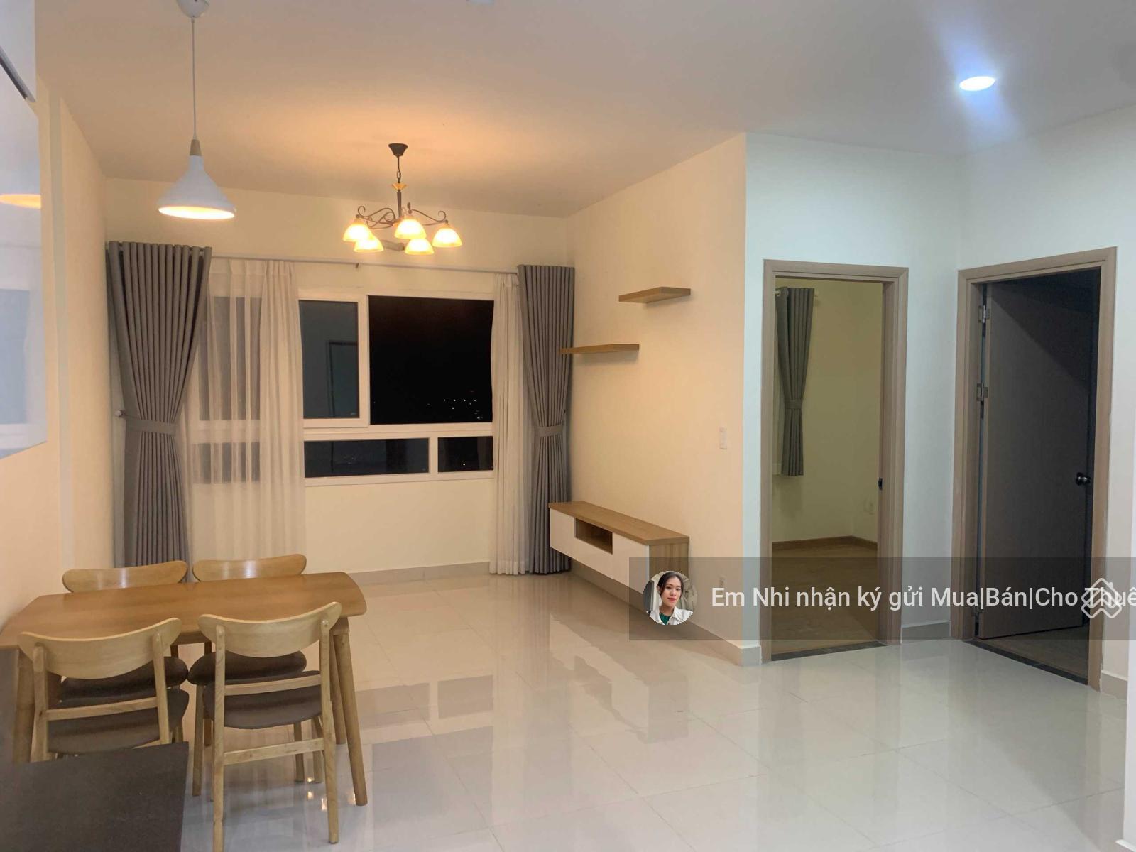 Em Nhi cho thuê căn hộ Green Town 2 phòng ngủ, 2 WC, nhà sạch sẽ, khu an ninh. 6,5tr - 7tr/tháng