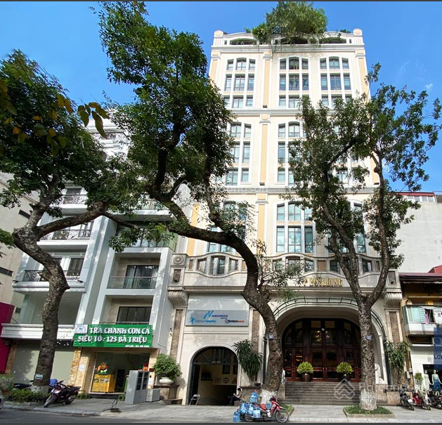 Chính chủ cho thuê văn phòng 90m2,160m2,260m2 tại tòa nhà V Building phố Bà Triệu.