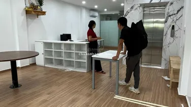 Văn phòng Làng Việt Kiều Châu Âu, 60 m2/tầng, sàn thông
