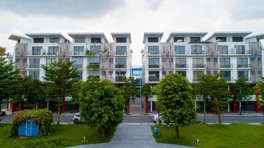 Cho thuê lâu dài căn nhà phố Khai Sơn City nhà 5 tầng 1 tum DT 76m 90m2 130 m2 liên hệ ngay xem nhà