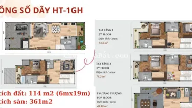 Nhà phố Nhật Bản - An ninh 24/7 - Diện tích 360m2 - Chỉ từ 9tỷ3 - TT 5 năm 0% lãi suất - 0972 889 ***