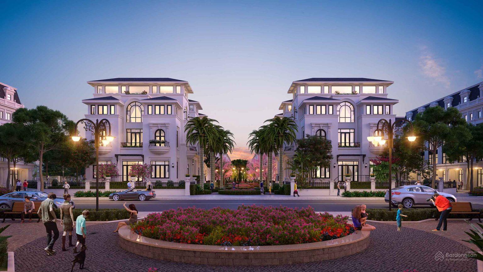 7,xx tỷ Ở ngay 05 liền kề biệt thự shophouse SVIP Hoàng Huy 82,5-180 m2 đường 25m 3 ô tô tránh nhau