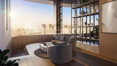 Bán căn 3PN view sông tháp T2 Zeit River Thủ Thiêm DT 135m2, thanh toán chỉ 2.3 tỷ đến tháng 7/2025