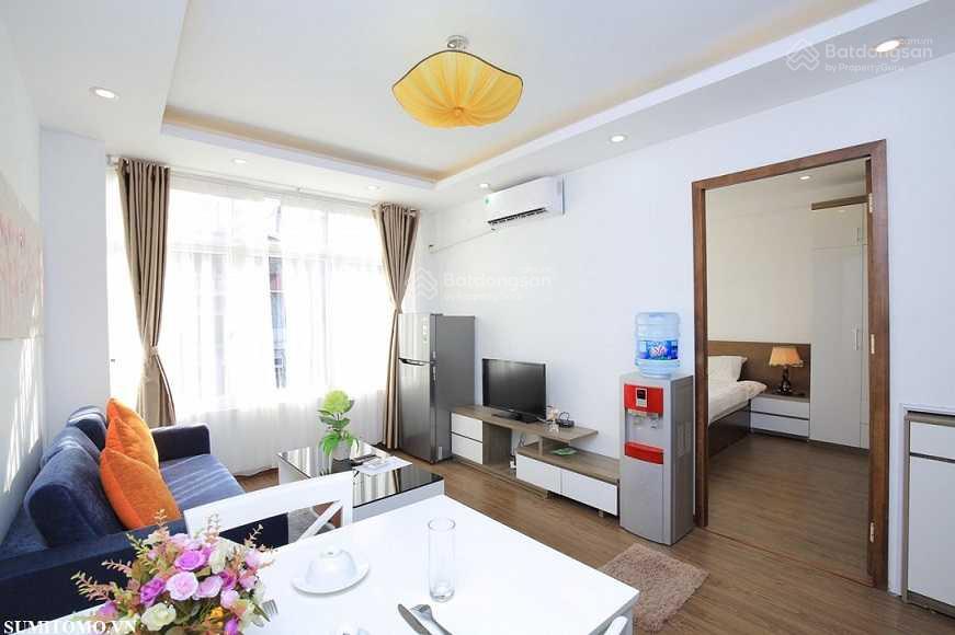 Căn hộ 1 ngủ cho thuê phố Linh Lang, view đẹp, nội thất mới, gần Lotte