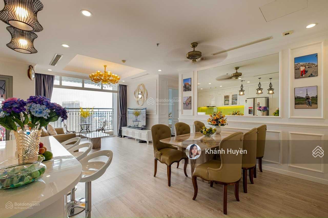 Bán căn hộ 3 phòng ngủ Vinhomes Central Park 120m2 view sông, nội thất sang trọng. LH 0901 692 ***
