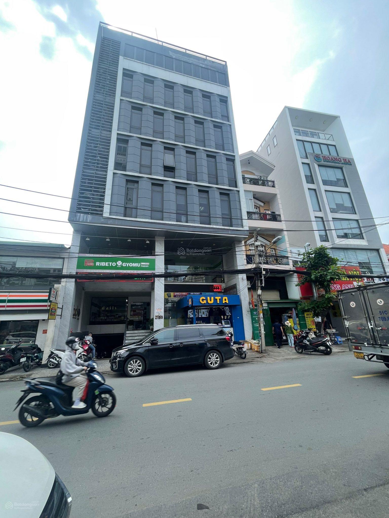 Tòa nhà siêu khủng - MT Trường Sơn - sân bay, DT: 12x20m - hầm 9 tầng - TN: 400tr/tháng 75 tỷ