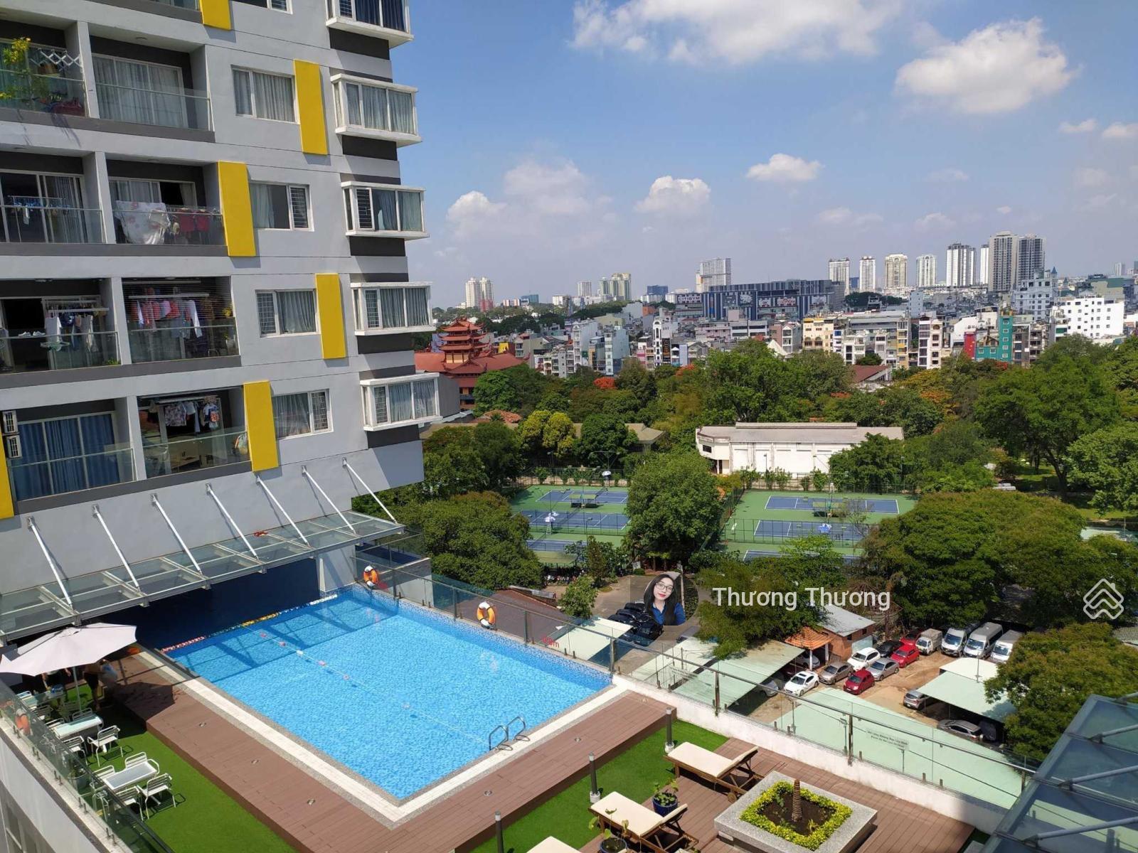 Sàn officetel - văn phòng Charmington La Pointe Q10 cho thuê DT 31m2 - 200m2. LH Thương Thương