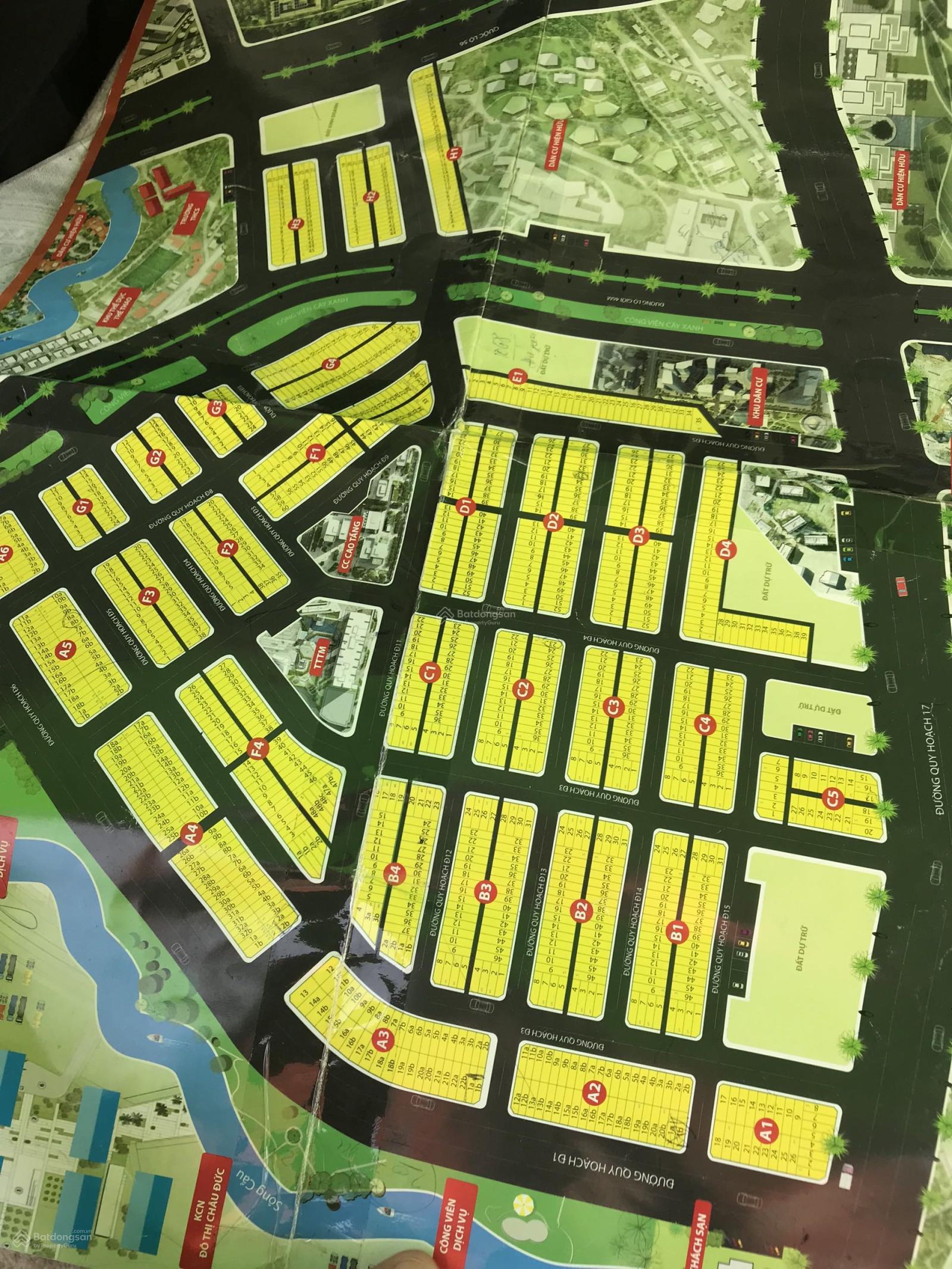 Bán đất Lan Anh 2 - 5. Hòa Long, Bà Rịa giá 800 - 900tr (DT 100m2)