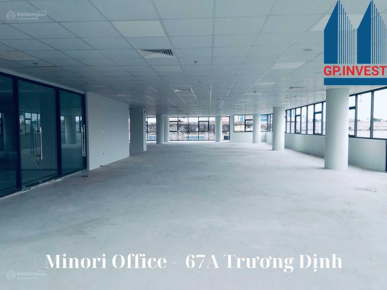 150m2- 235m2 - 420m2 - văn phòng tại 67A Trương Định, HBT - HN. Giá thuê 200k/m2/th