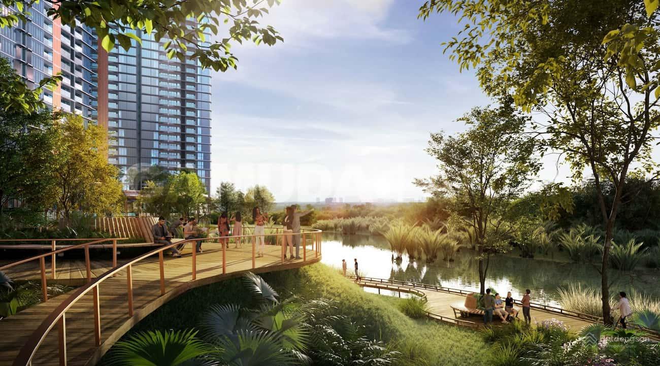 Bán nhanh 1PN Eaton Park Quận 2 - giá tốt hơn thị trường 200 triệu - layout đẹp