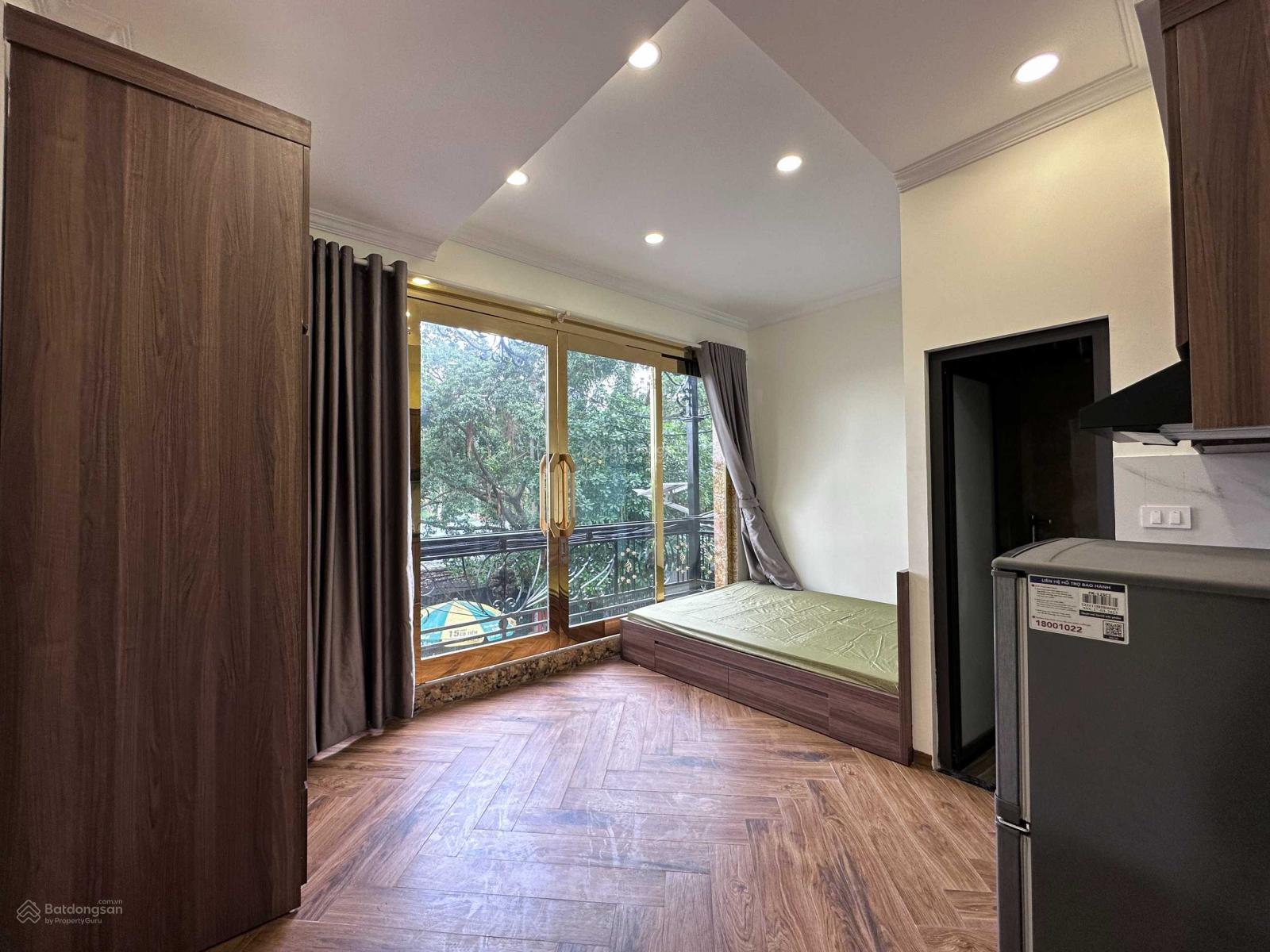 Cho thuê phòng mới tinh ở Hồ Tùng Mậu, giường đơn - tầng, 1K1N full đồ ở luôn, ô tô đỗ cửa