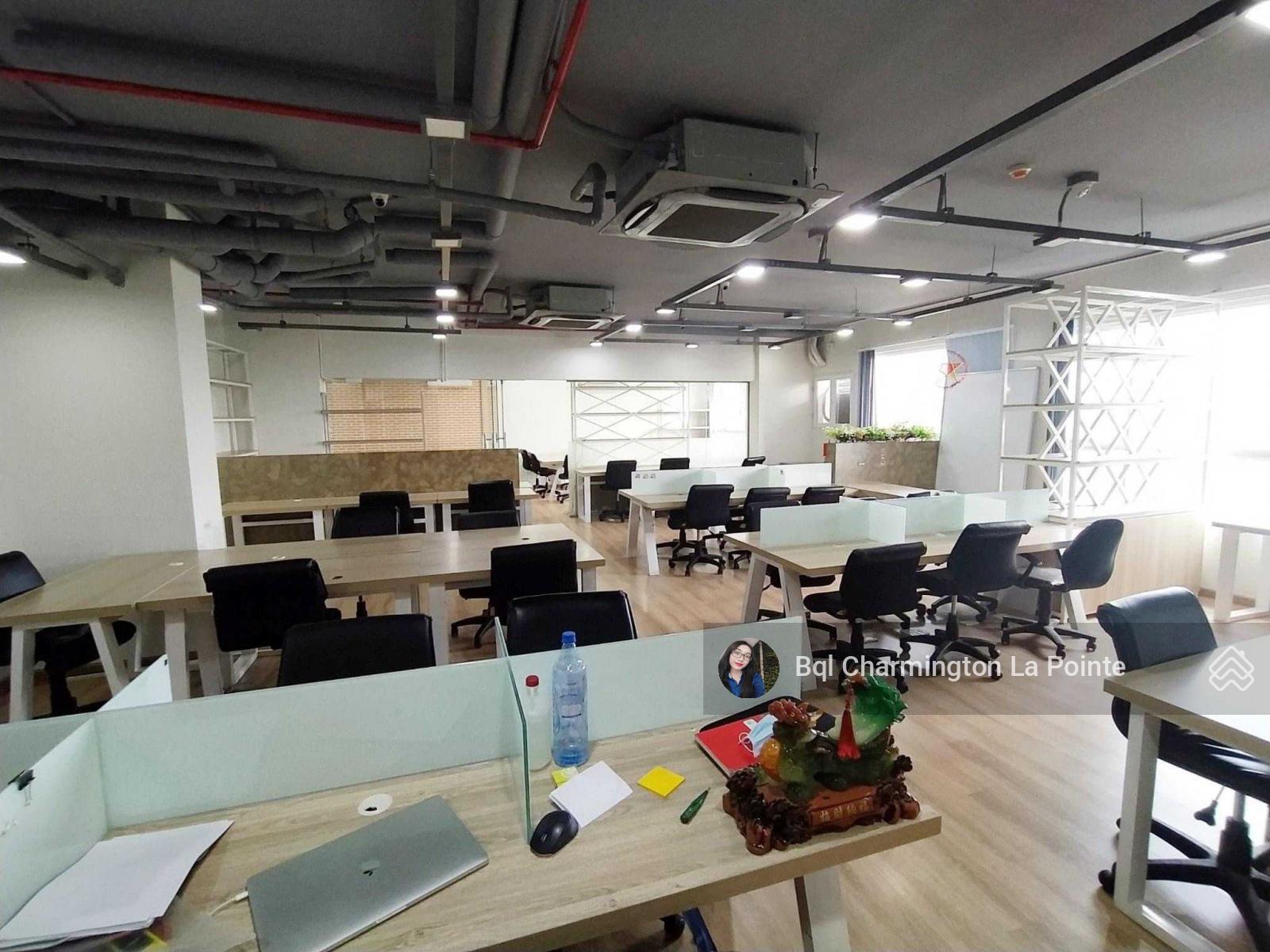 BQL Charmington La Pointe cho thuê Officetel (ở - làm VP) 31m2 - 200m2 nhà trống - full từ 9tr