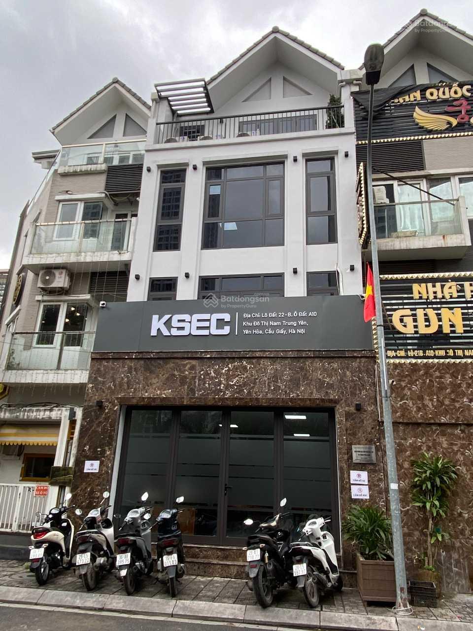 Cho thuê nhà biệt thự liền kề P. Yên Hòa, Cầu Giấy 90 m2, 4 tầng, thang máy mới đẹp 43 triệu