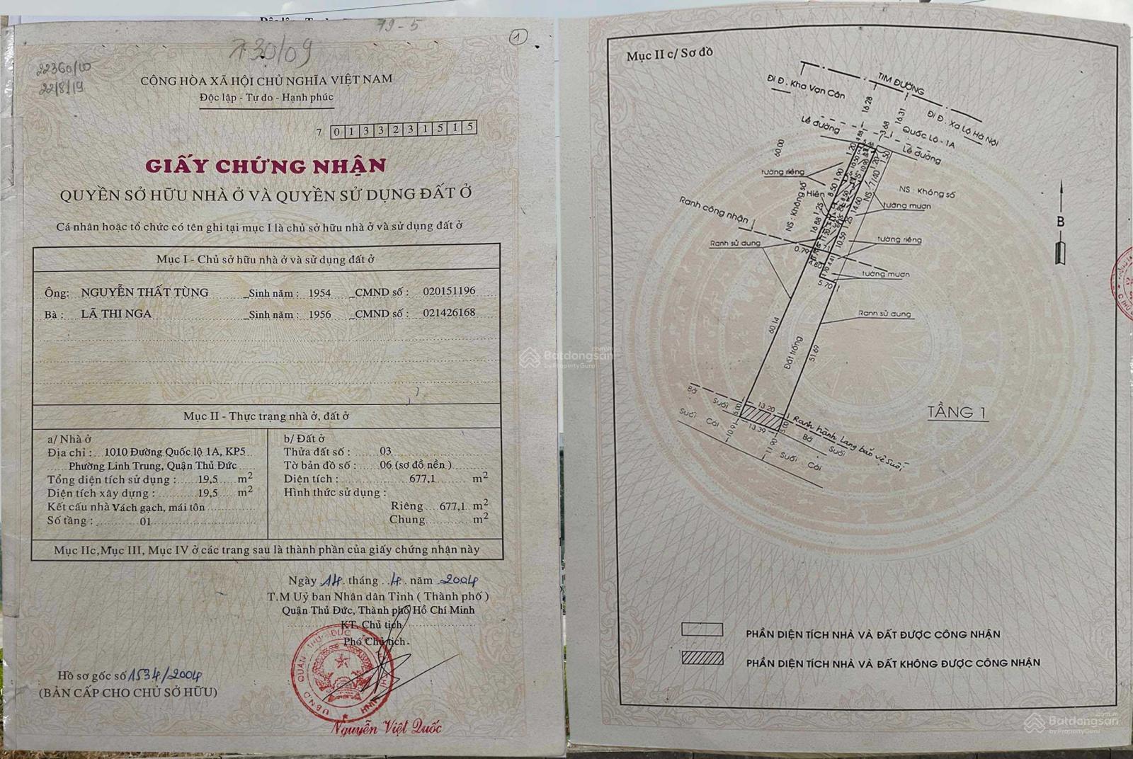 MT QL1A - ngay nhà ga Metro Thủ - ĐH Nông Lâm, xây khách sạn, căn hộ, VP công ty, kho xưởng 45 tỷ