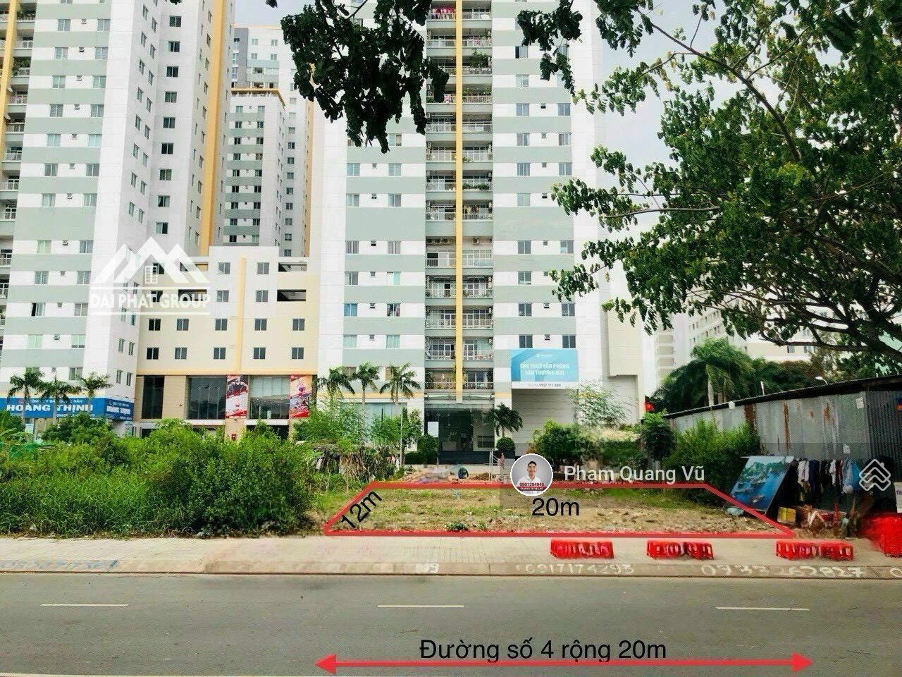 Còn 3 lô đất BT đường số (20m) KDC CIQ4, Chợ Lớn, P. Phú Mỹ - Q7 DT 7x19m, 12x20m (240m2), 16,8 tỷ