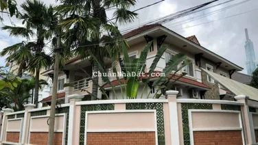 Biệt thự góc 2 mặt tiền Quận 2 - 475m2 - 3 tầng có sân vườn, gara - Hạ giá từ 105 tỷ còn 85 tỷ