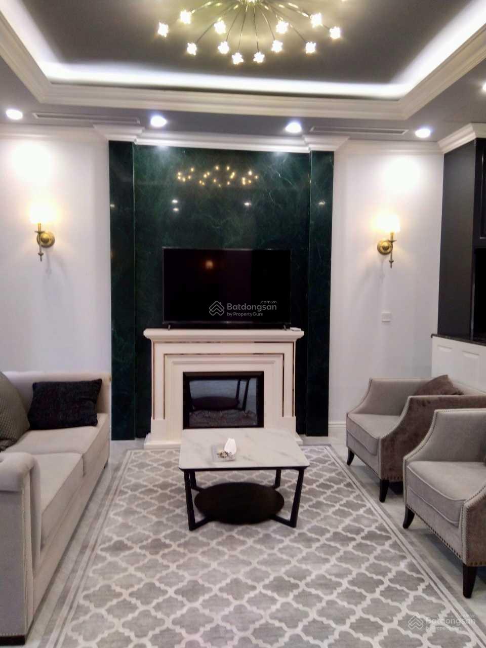 Cho thuê biệt thự liền kề Vinhomes The Harmony, full nội thất cao cấp, 4 Phòng ngủ giá 33 tr/th