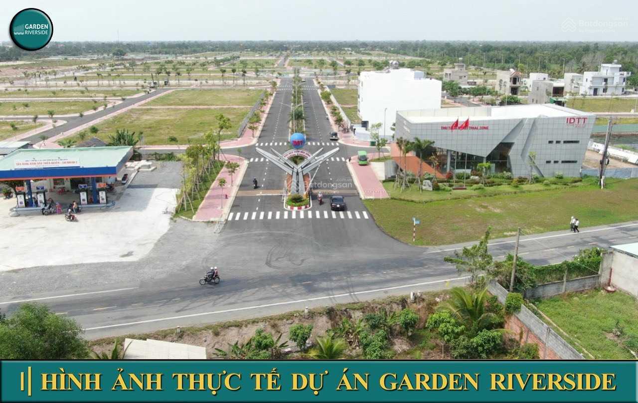 Chính chủ lô 3 nền 150m2 dự án Garden Riverside kế trung tâm hành chính huyện Thủ Thừa SHR