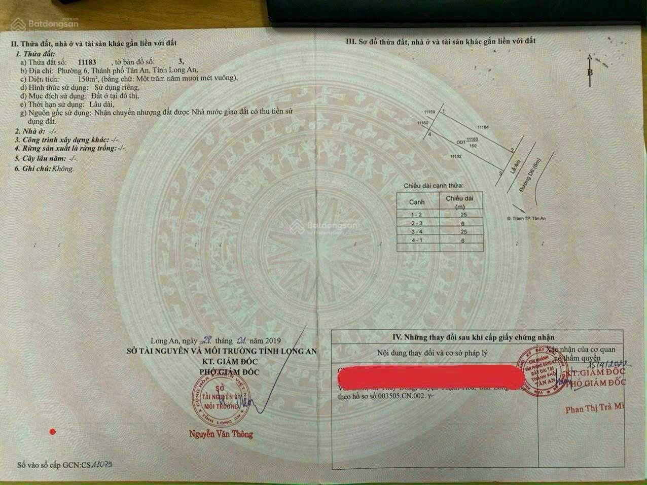 Chính chủ bán đất đường D6, Idico 2 kế bên Aeon Mall Tân An, P6, TP Tân An, Long An