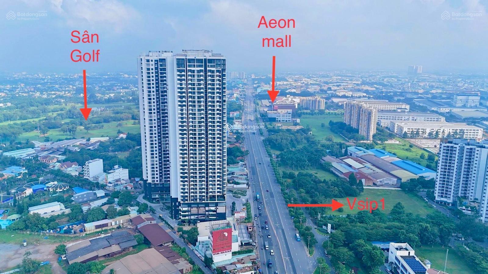 Chính chủ gửi bán gấp lỗ 600tr căn hộ 2 phòng ngủ 72m2 tại chung cư Emerald Golf View Thuận An