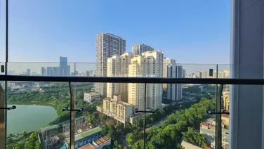 Cho thuê căn hộ Trinity Tower Mễ Trì, 2PN, 2WC view hồ giá 12 tr/tháng