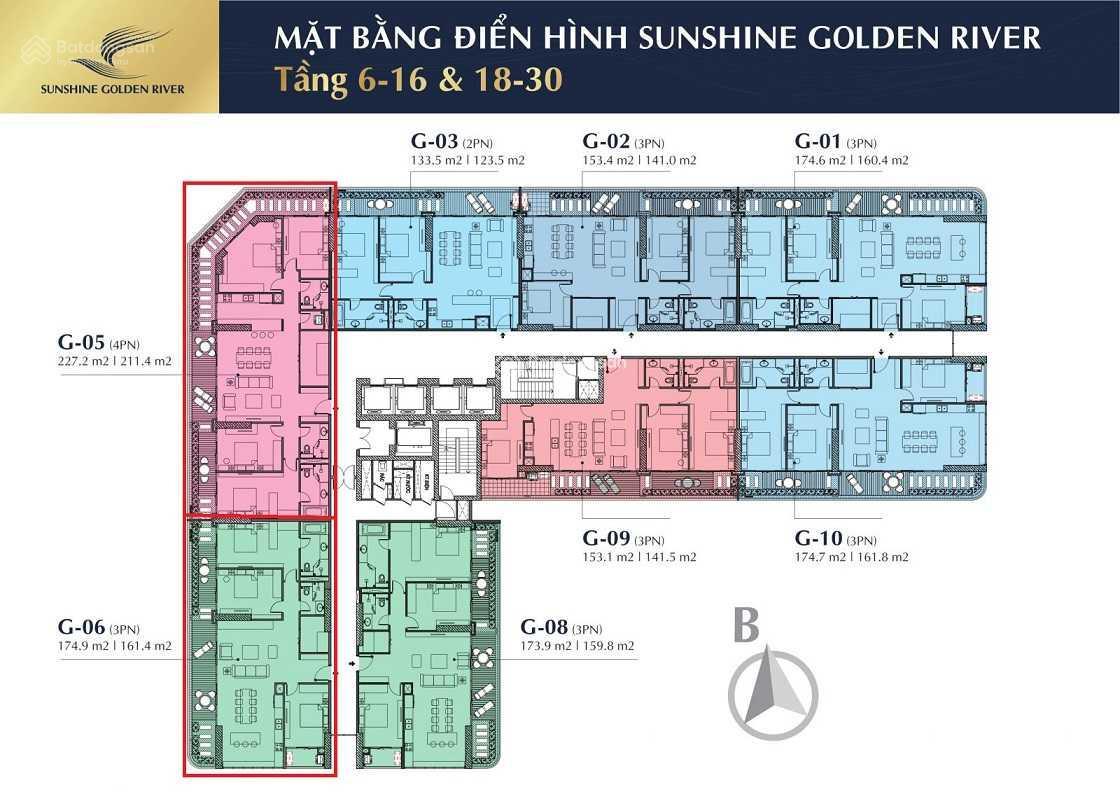 Bán gấp căn hộ Sunshine Golden River tại Ciputra giá từ 10 tỉ, chiết khấu tới 35%