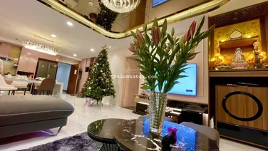 Duy nhất căn penthouse 670m2, 5 ngủ + 1, full nội thất, chung cư Golden Palace. Giá 38.5 tỷ có TL