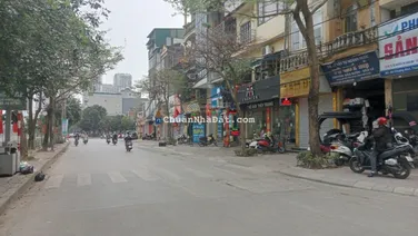 Bán nhà Nguyễn Xiển 60,5m2 5 tầng 4,85m mặt tiền vỉa hè, ô tô kinh doanh khu phân lô bàn cờ