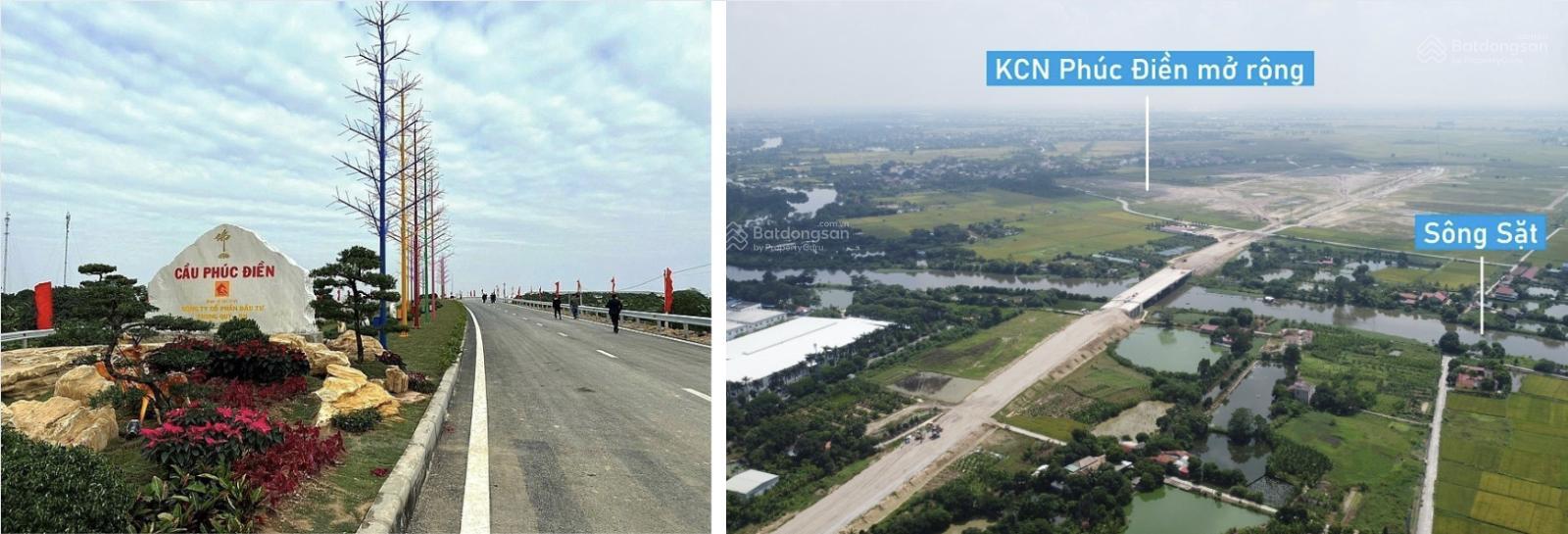 Chuyển nhượng gấp lô đất 2 mặt tiền 1,25ha KCN Phúc Điền mở rộng, Hải Dương - giá độc quyền