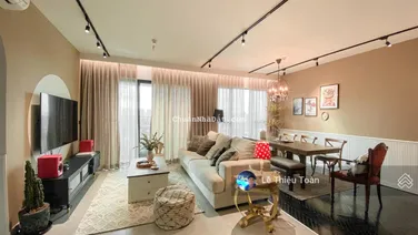 Cho thuê căn hộ D. Le Pont D'or Tân Hoàng Minh, Hoàng Cầu 128m2, 3PN, đủ đồ, giá 18tr/th 0941 882 ***