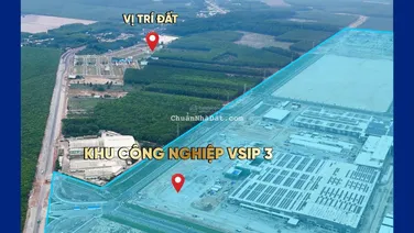 Bán 4 lô cuối cùng xuất nội bộ khu nhà ở Tân Lập (Victory City) kế VSIP 3 Lego