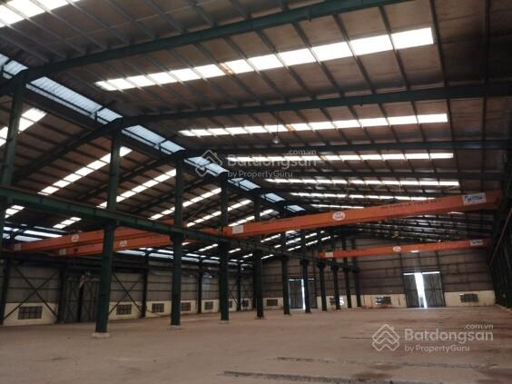 Cho thuê kho xưởng có sẵn cẩu trục trong khu công nghiệp Xuyên Á, Đức Hòa, Long An