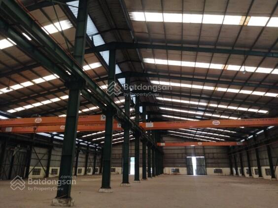 Cho thuê kho xưởng có sẵn cẩu trục trong khu công nghiệp Xuyên Á, Đức Hòa, Long An