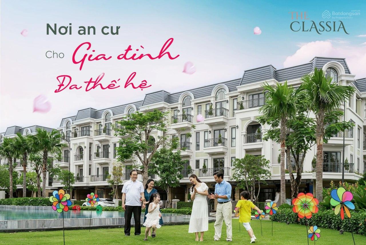 Cần tiền kinh doanh, tôi cần bán lỗ 500 triệu, căn nhà phố tại The Classia Khang Điền