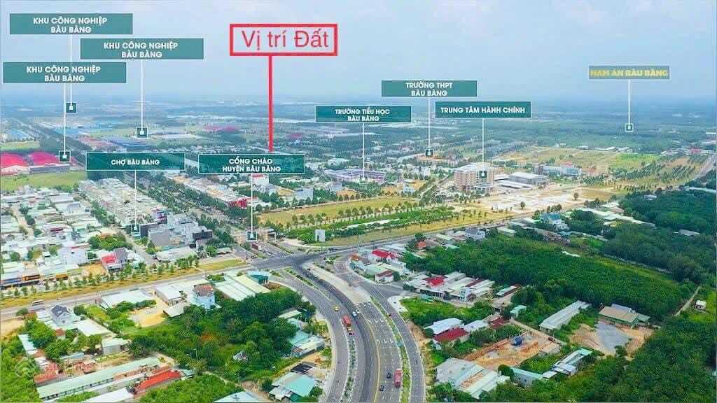 Bán lô góc ngay TTHC Bàu Bàng sổ sẵn giá 2ty1 Bán lô góc ngay TTHC Bàu Bàng sổ sẵn giá 2ty1