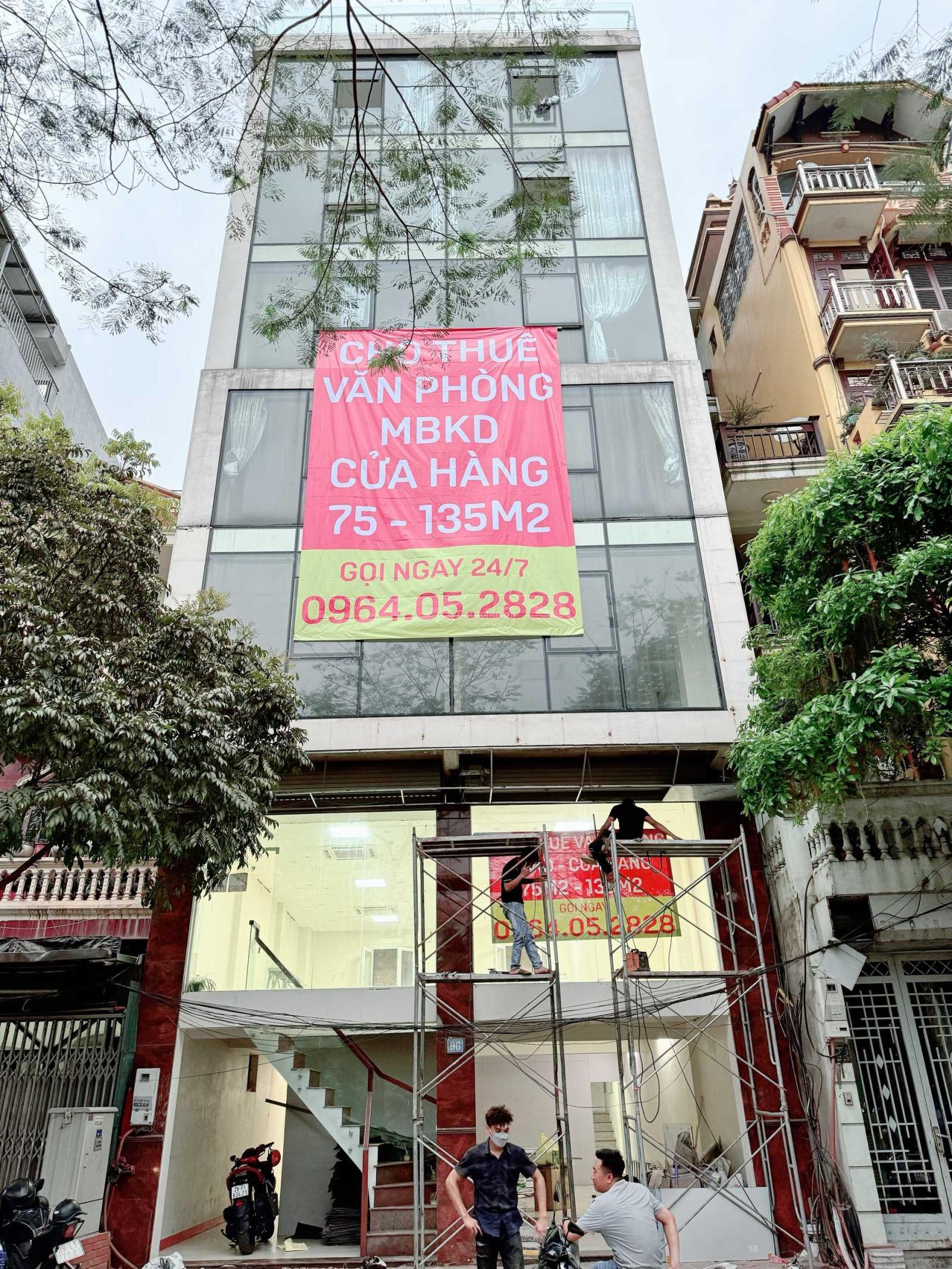 Cho thuê VP 30m2 - 50m2 tòa mới, mặt phố Trần Thái Tông, Cầu Giấy SD ngay - Gọi ngay: 0833 052 ***