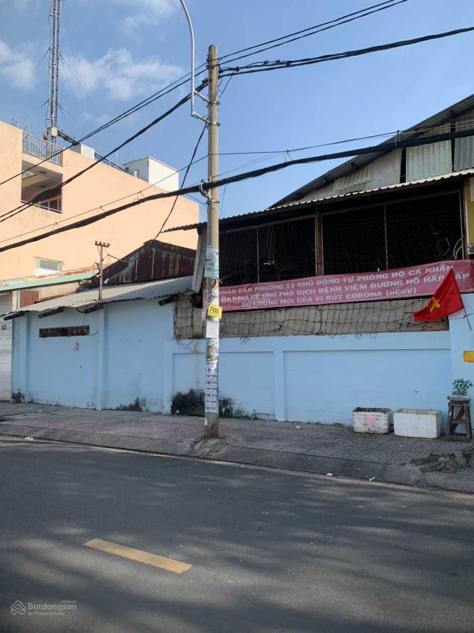 Bán nhà 2 MT cấp 4 đường Tùng Thiện Vương, Phường 11 Quận 8. DT 12,7x27.3m sổ hồng giá 50 tỷ