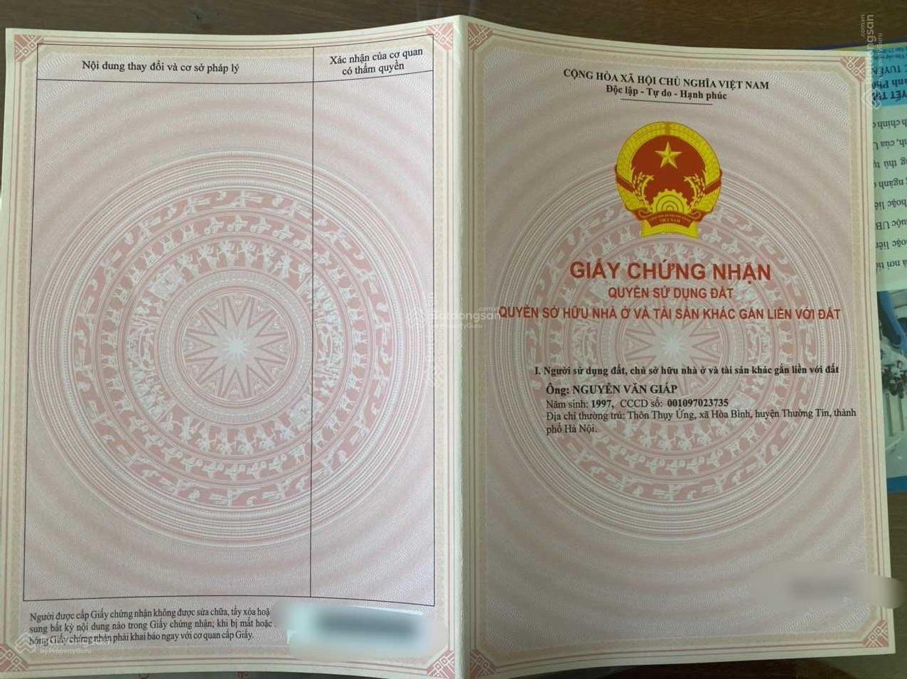 Chính chủ cần bán đất đấu giá, có sổ sẵn gần dự án 2740ha Đầm Ô Loan