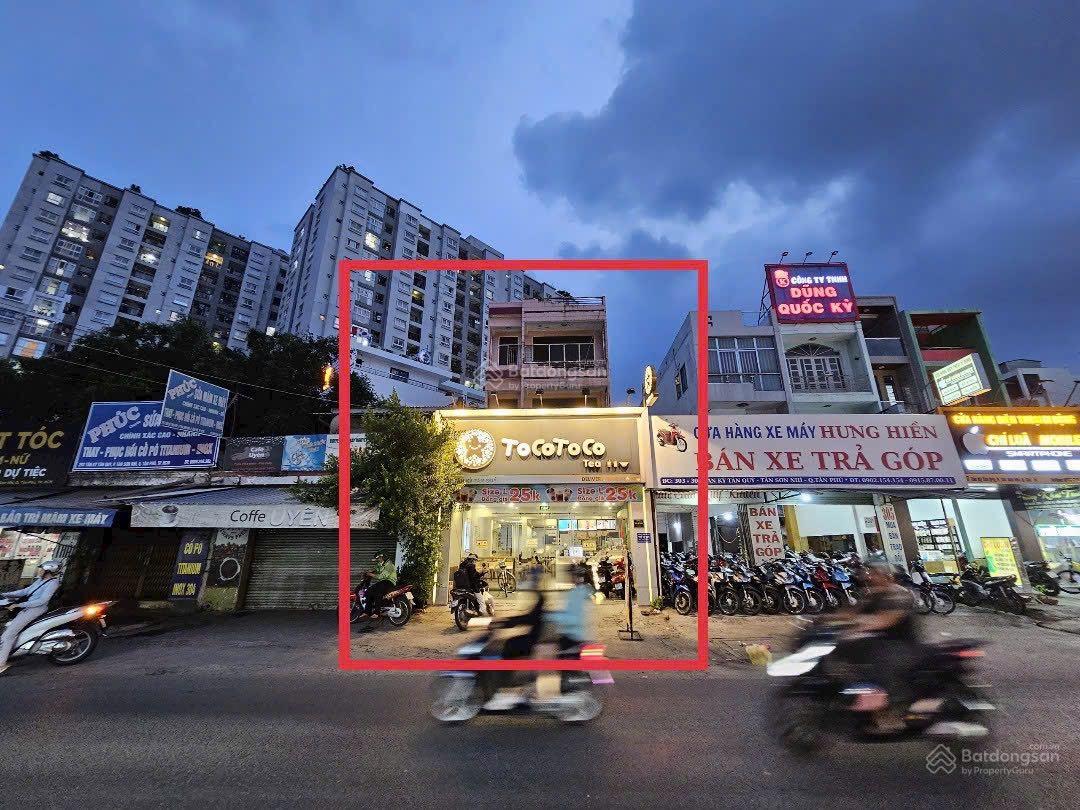 MTKD Tân Kỳ Tân Quý - đoạn đẹp gần Aeon Mall - 6x22m - đúc 4.5 tấm - giá tốt 18.5 tỷ thương lượng