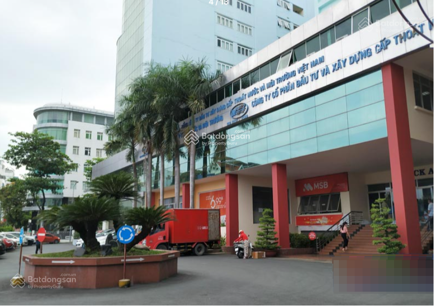 Cho thuê văn phòng Waseco đường Phổ Quang, block mới (khu C) mới đưa vào khai thác năm 2019