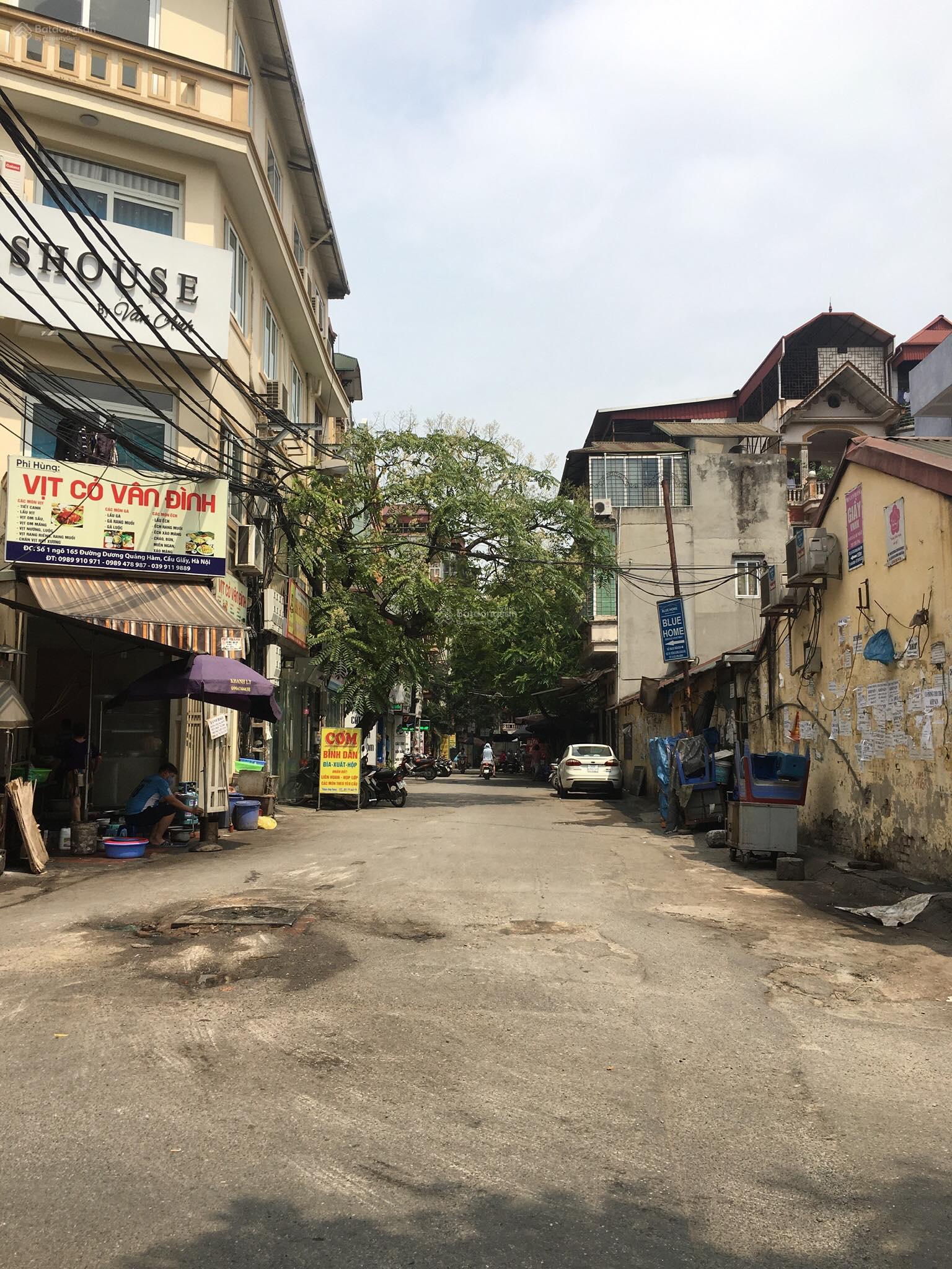 Bán nhà phân lô Hoàng Quốc Việt - Nghĩa Tân 50m2, MT 4.5m, Giá 16ty 0382 276 ***